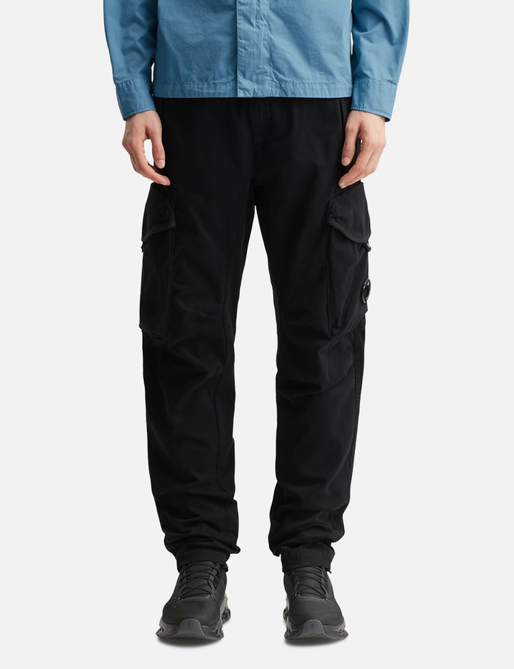Stretch Sateen Ergonomic Lens Cargo Pants