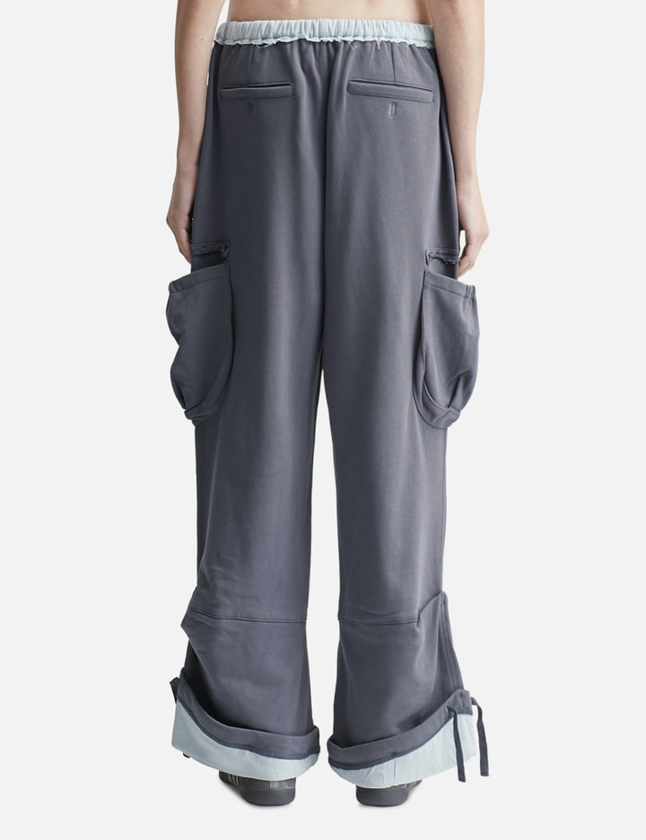 Utility Contrast Trim Jersey Pants