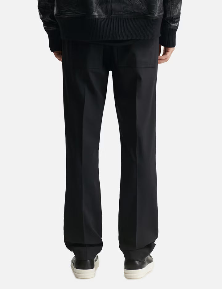 Drawstring Slim Long In Paper Wool