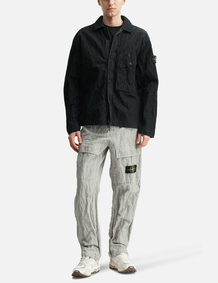 Wrinkled Corduroy 500-TC Cargo Trousers