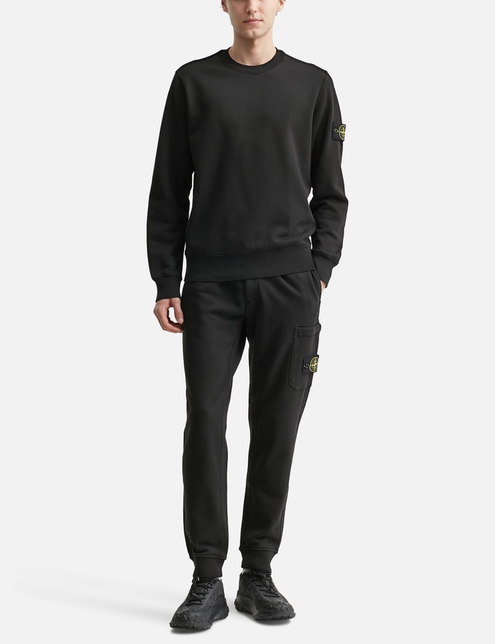 Organic Cotton Fleece Cargo Sweatpants