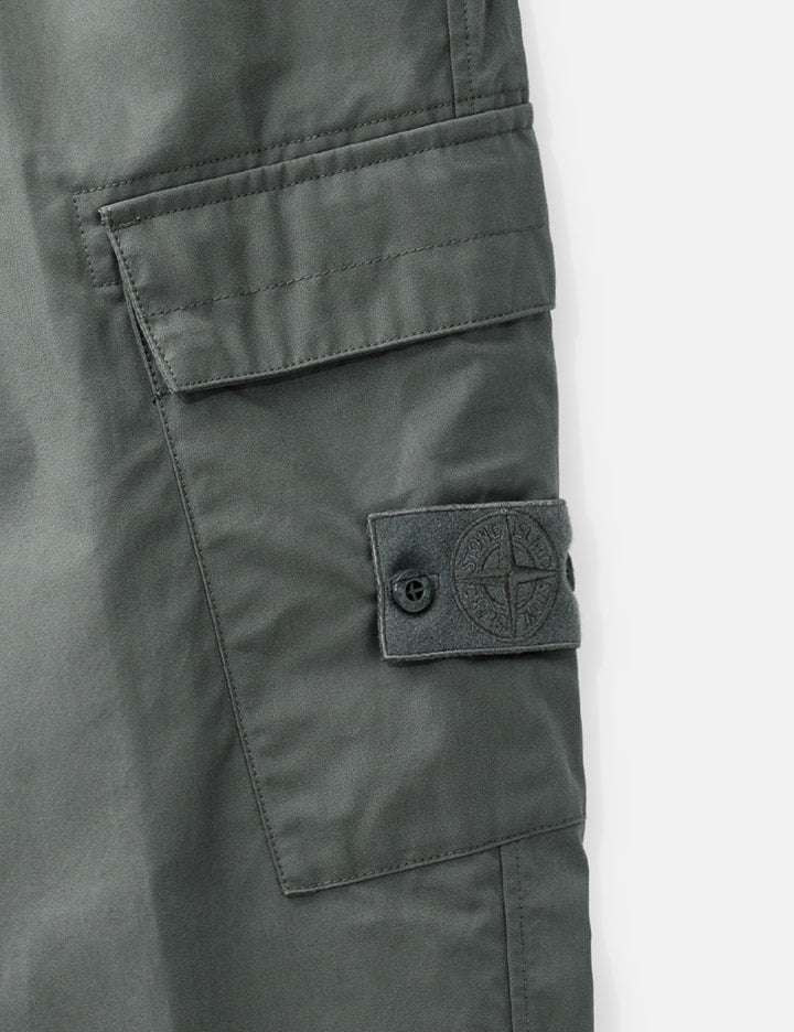 Weatherproof Cotton Canvas_Stone Island Ghost Cargo Trousers