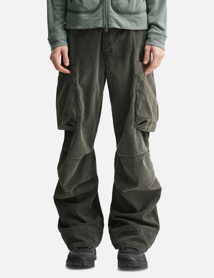 Washed Corduroy Pants