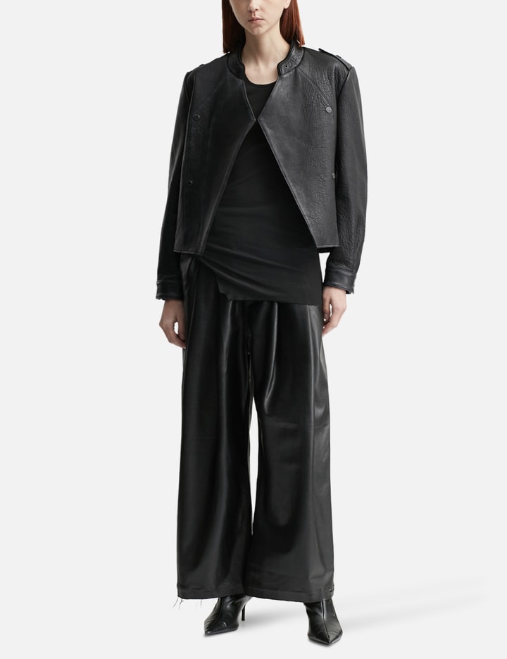 Acceptance Faux Leather Trousers