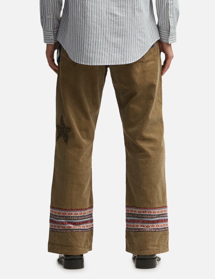 Patched-Desgin Pants