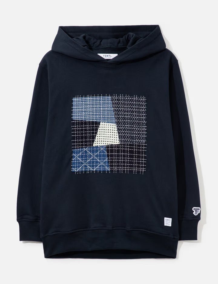 Patchwork Sweat Parka
