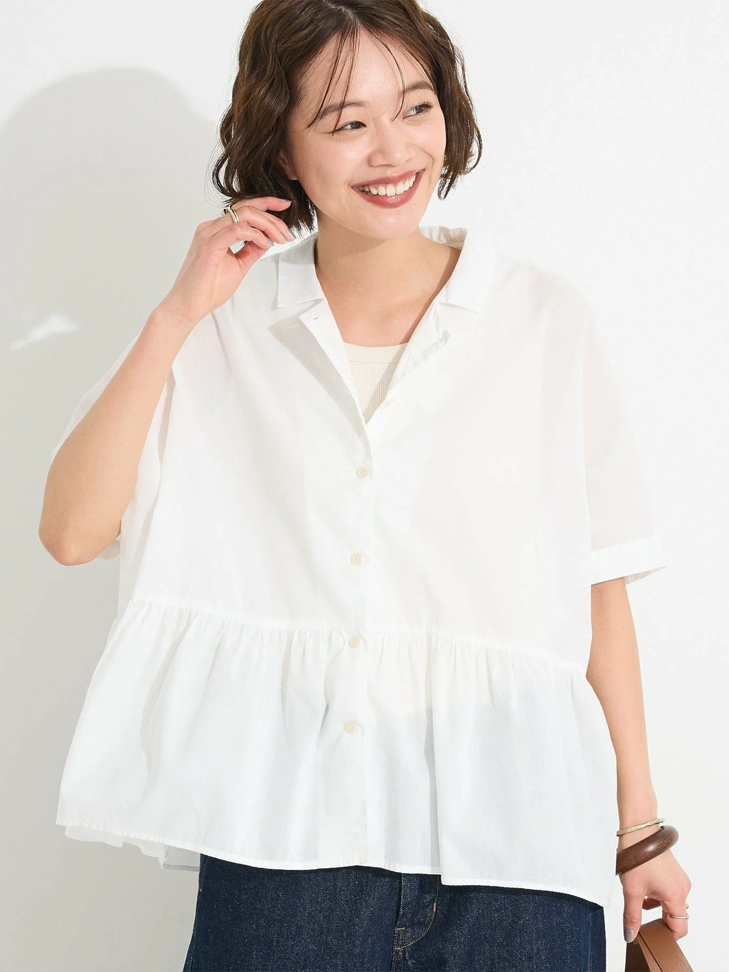 Mizuho Peplum Blouse