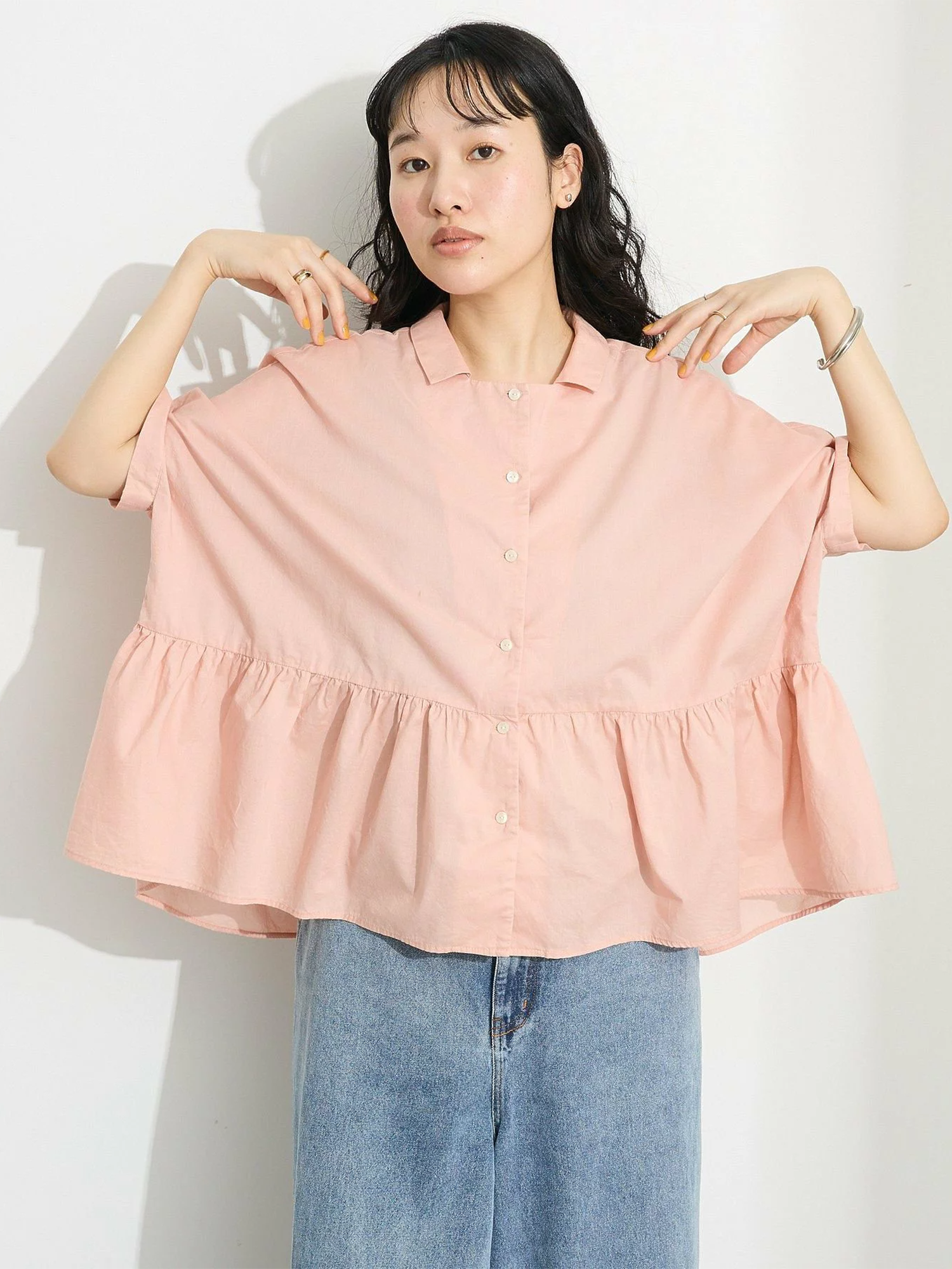 Mizuho Peplum Blouse