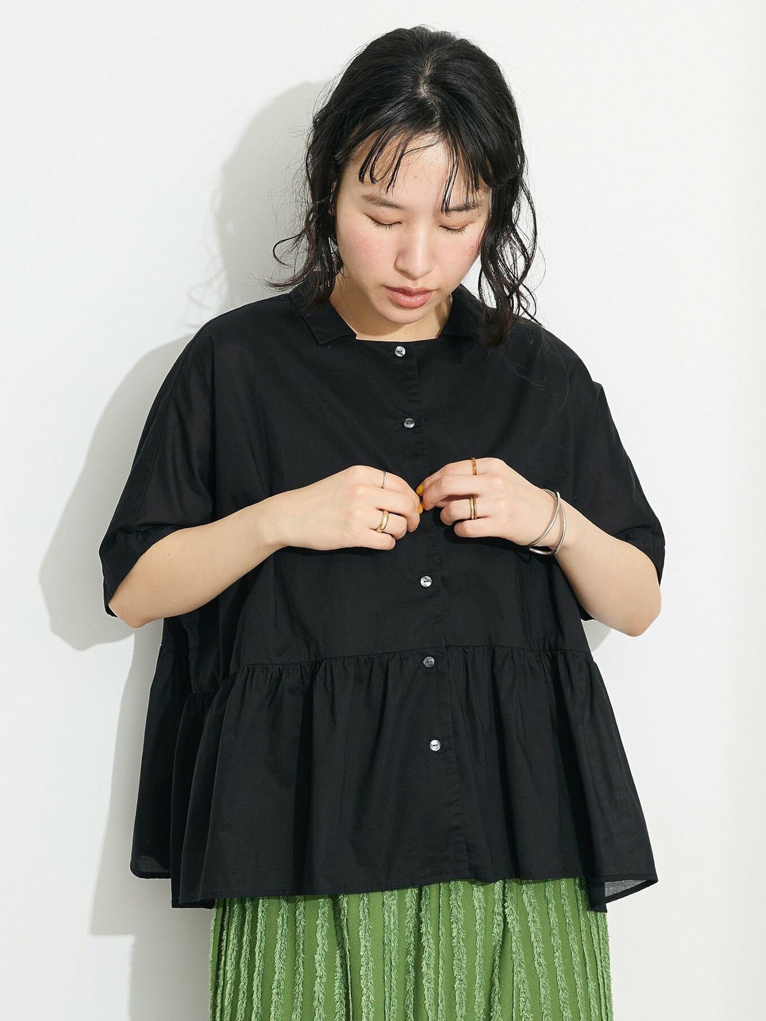 Mizuho Peplum Blouse