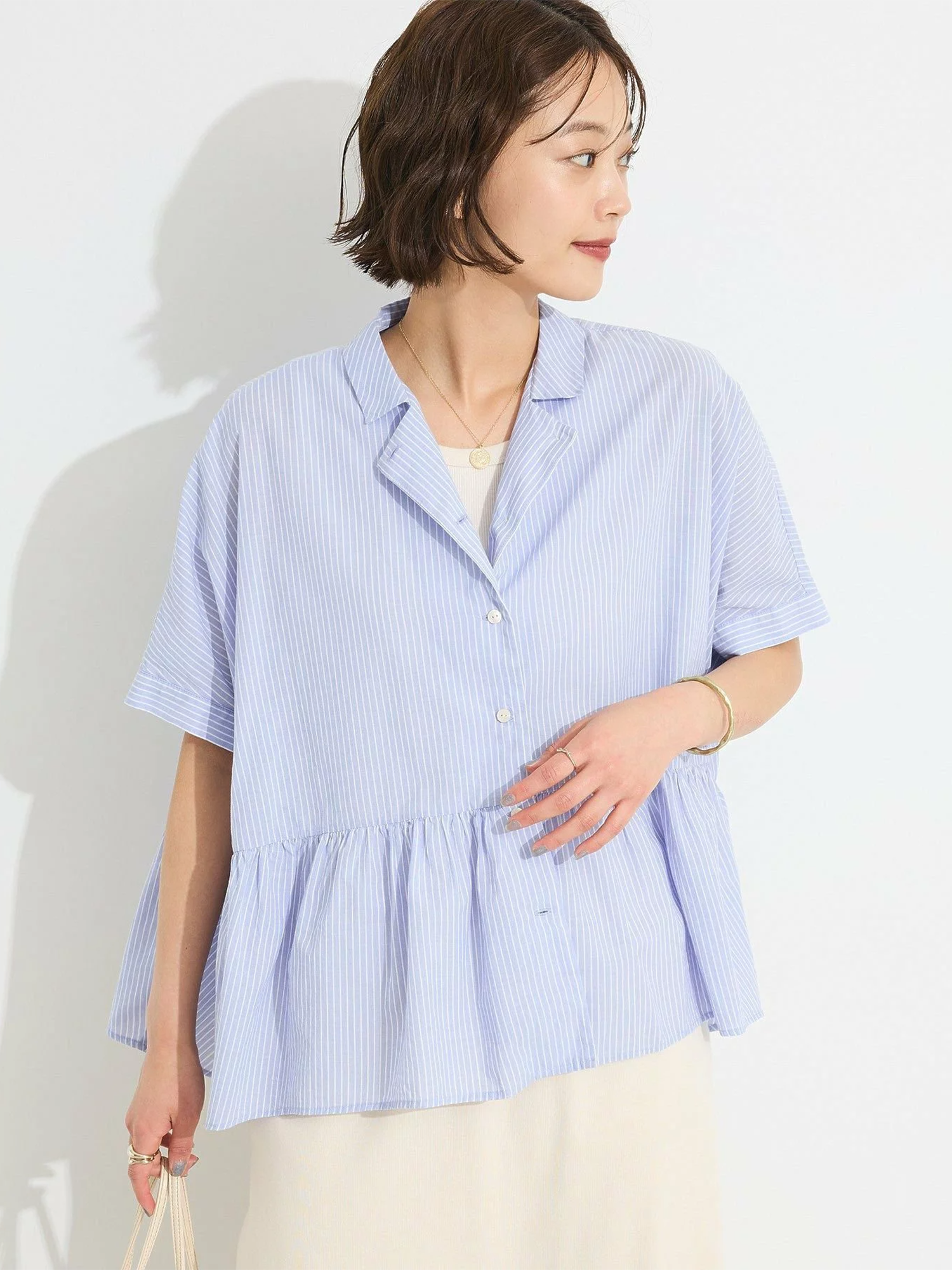 Mizuho Peplum Blouse
