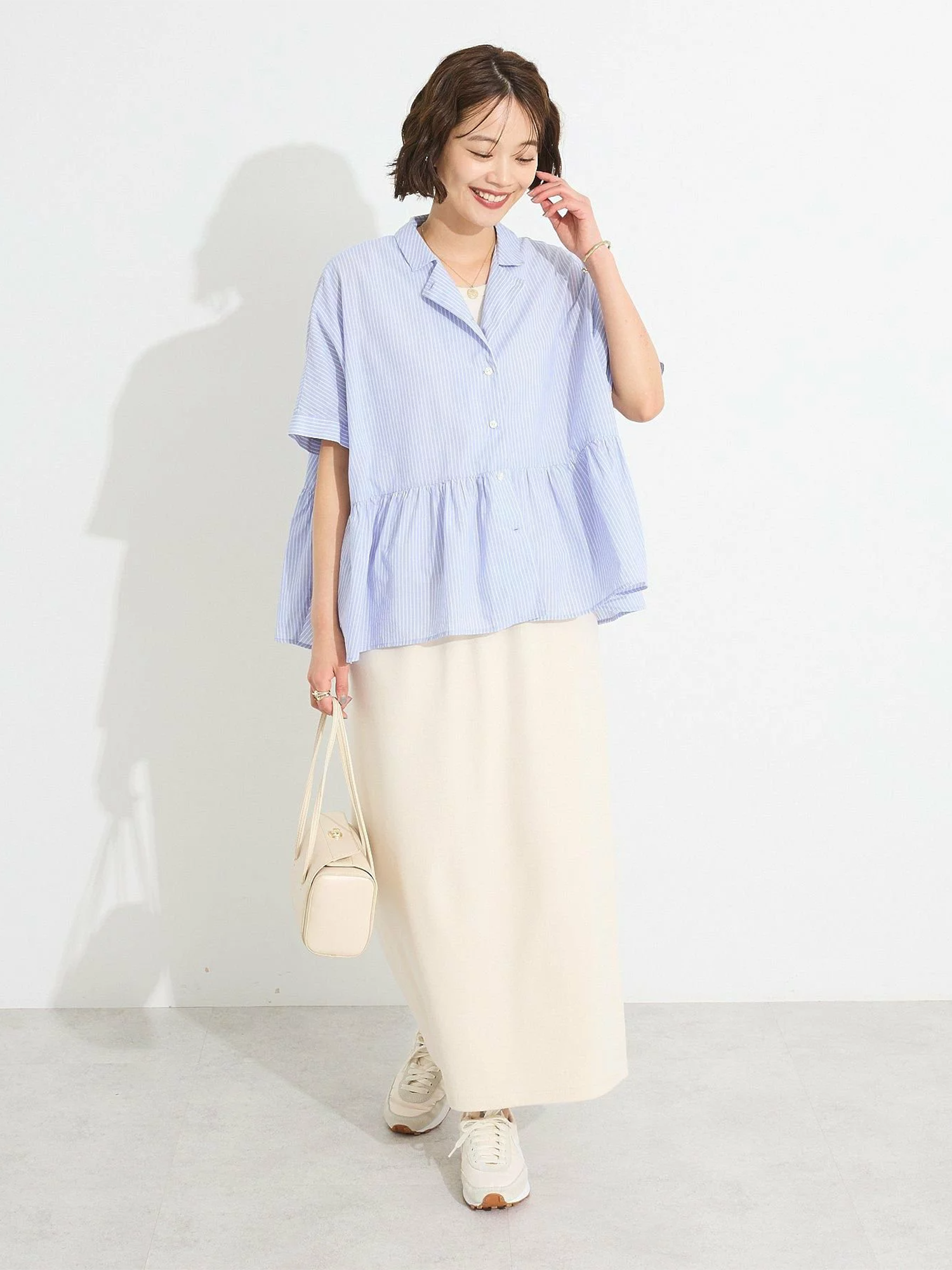 Mizuho Peplum Blouse