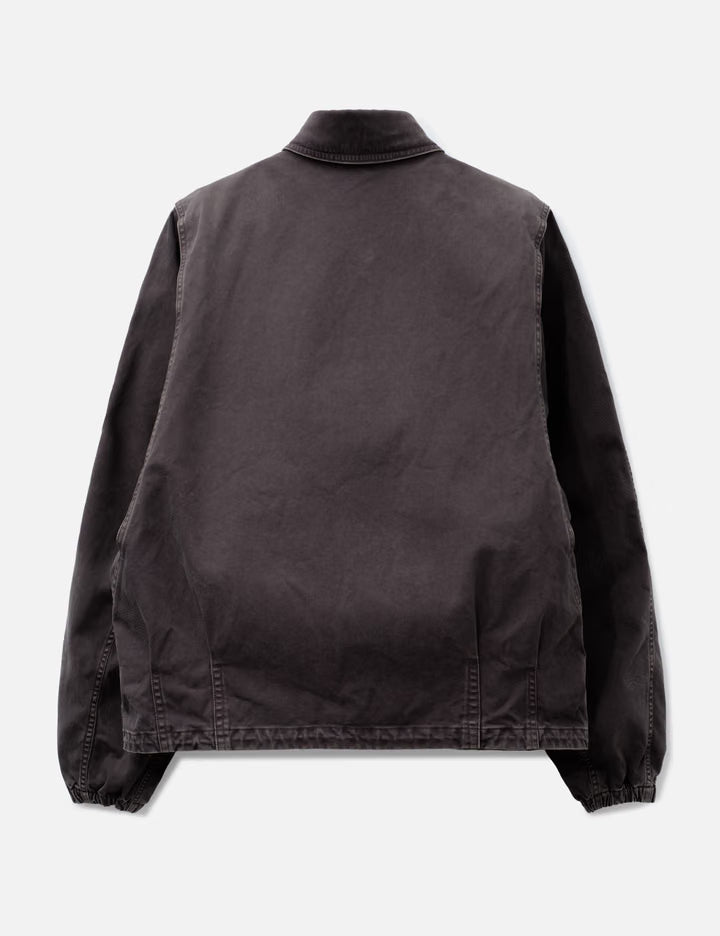 Peached Cotton Twill Garment-Dye Balloon Silhouette Blouson