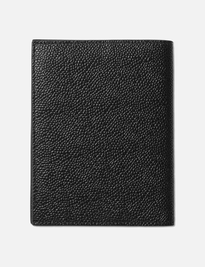Pebble Grain Leather Passport Holder