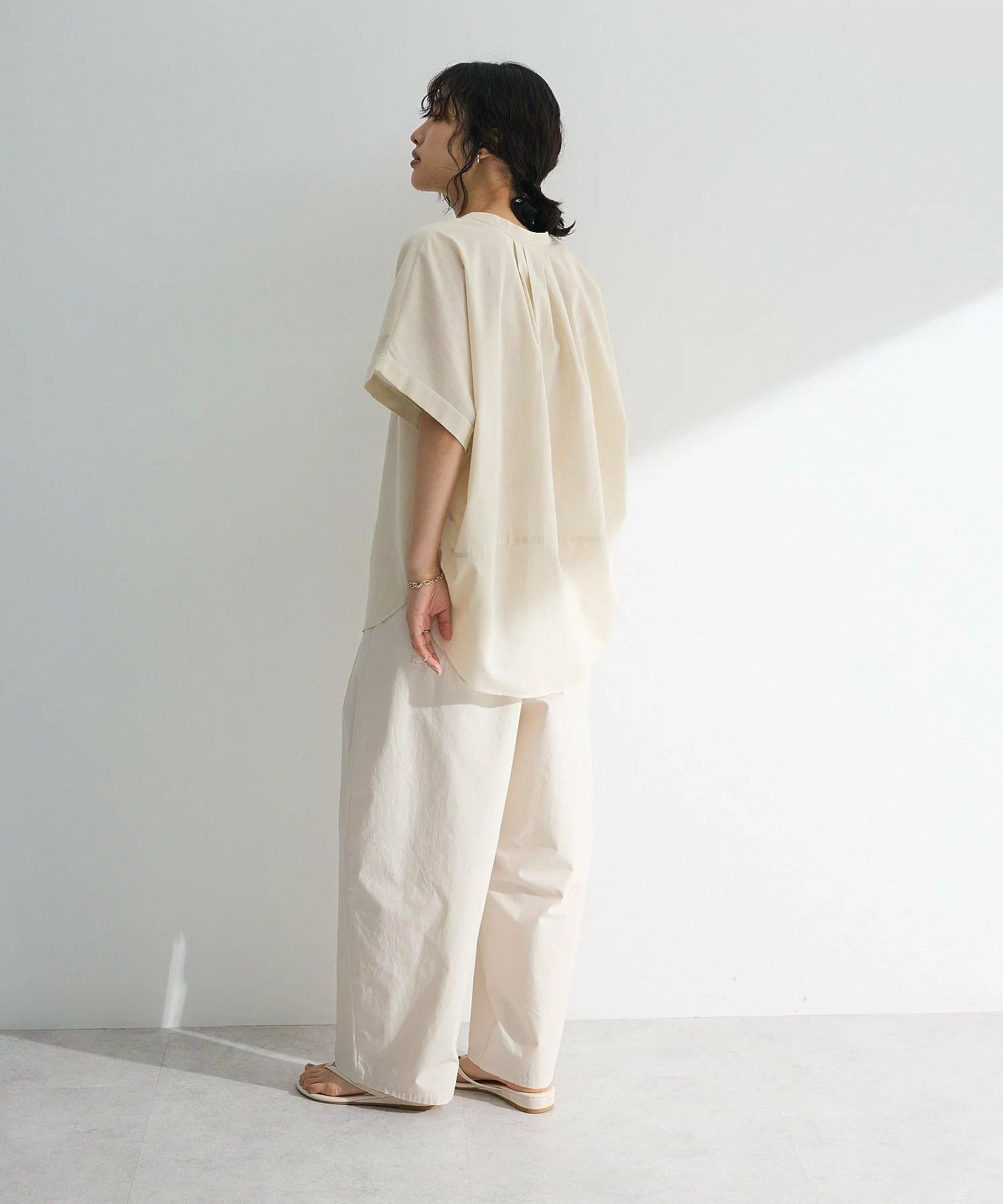 Emiko French Sleeve Skipper Shirt