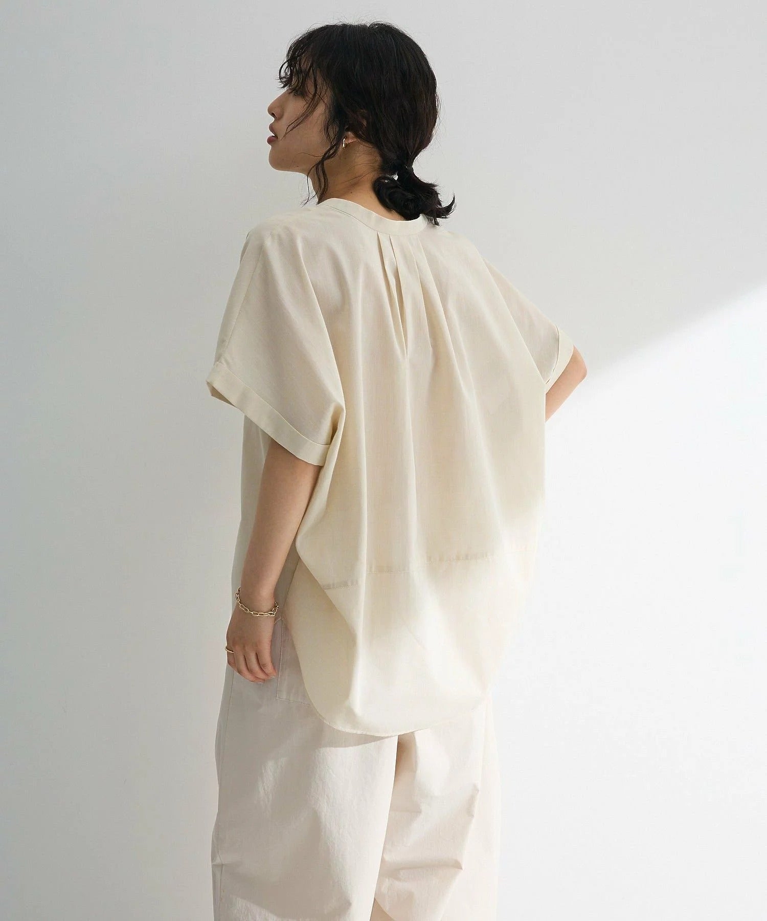 Emiko French Sleeve Skipper Shirt