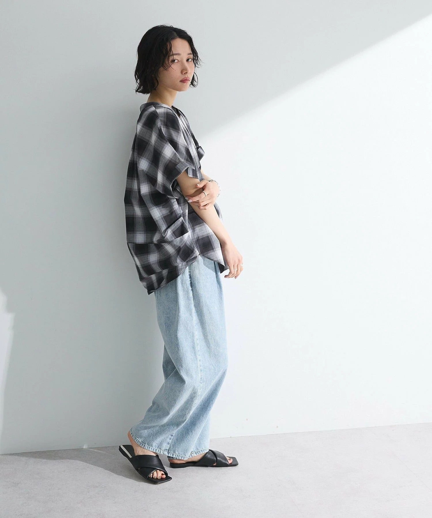 Emiko French Sleeve Skipper Shirt