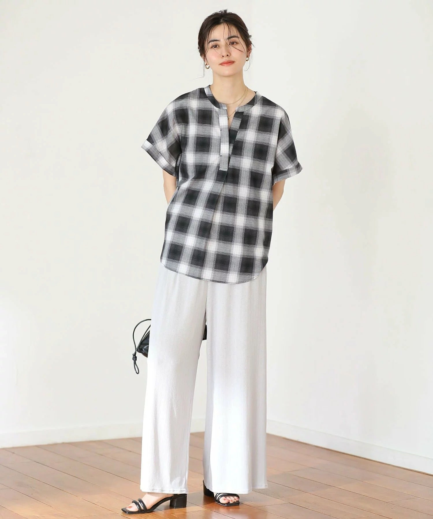 Emiko French Sleeve Skipper Shirt