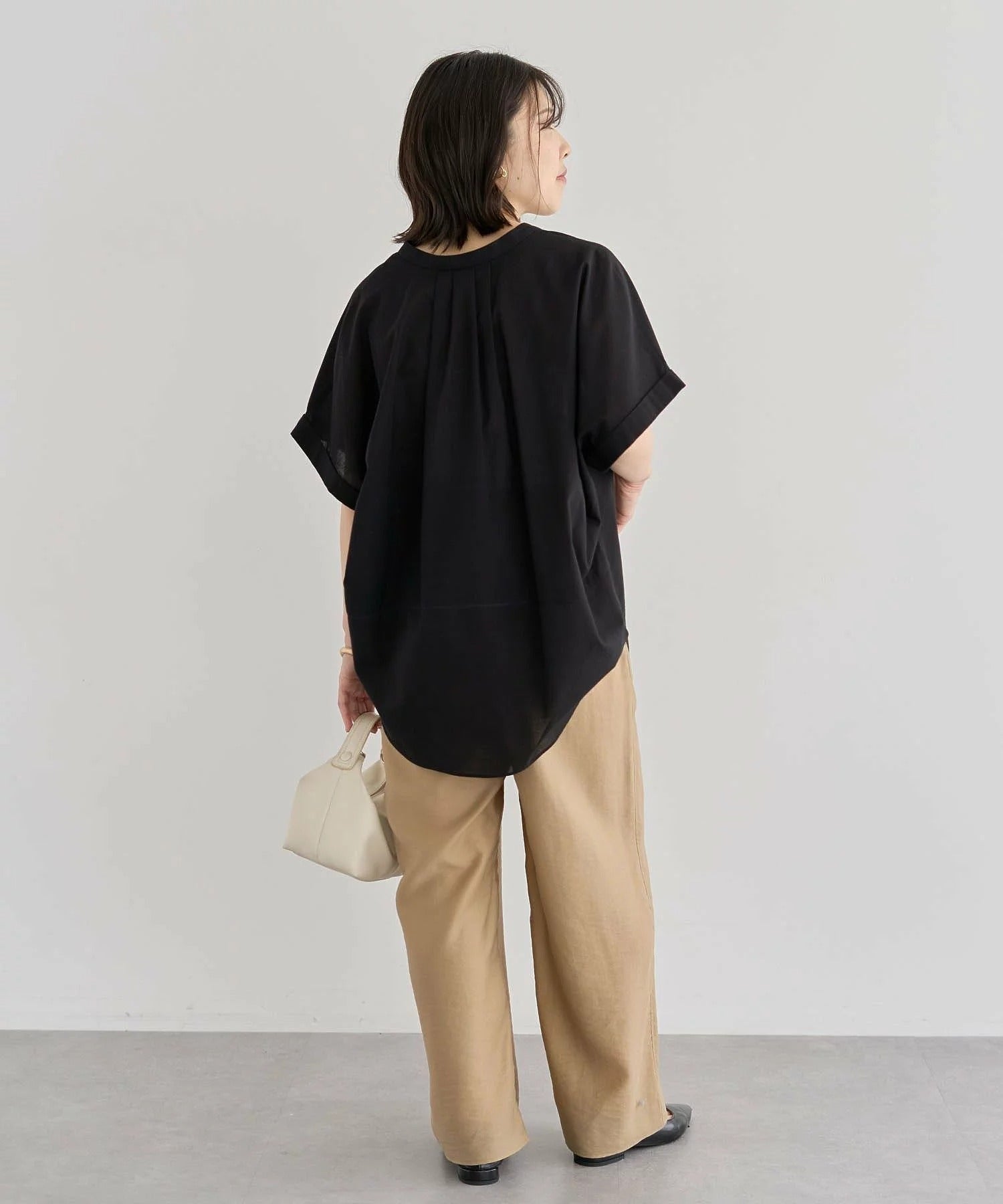Emiko French Sleeve Skipper Shirt