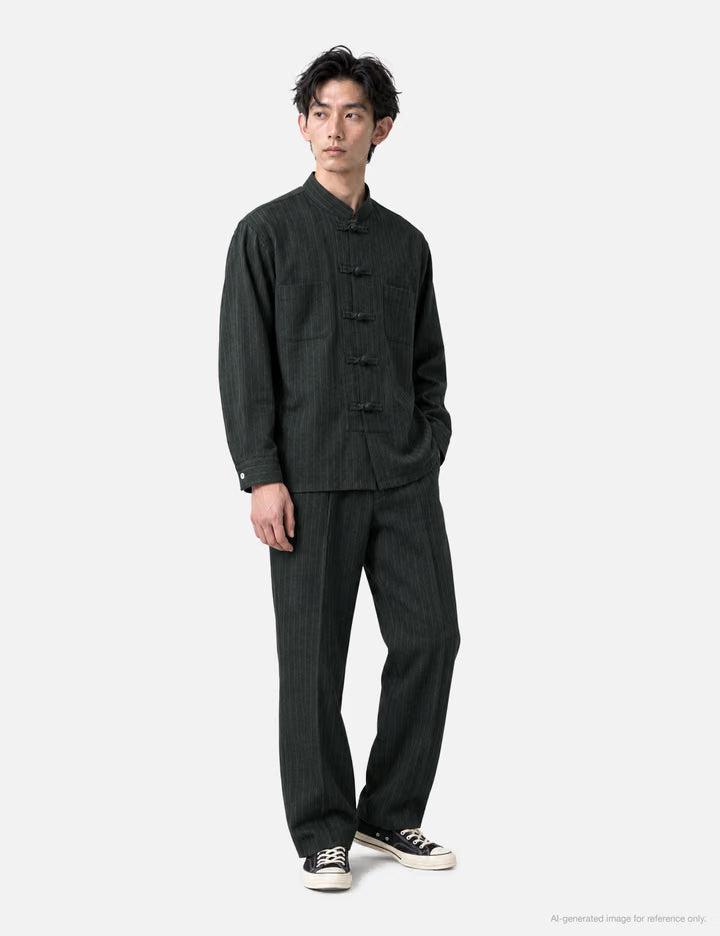 Pinstripe Trousers