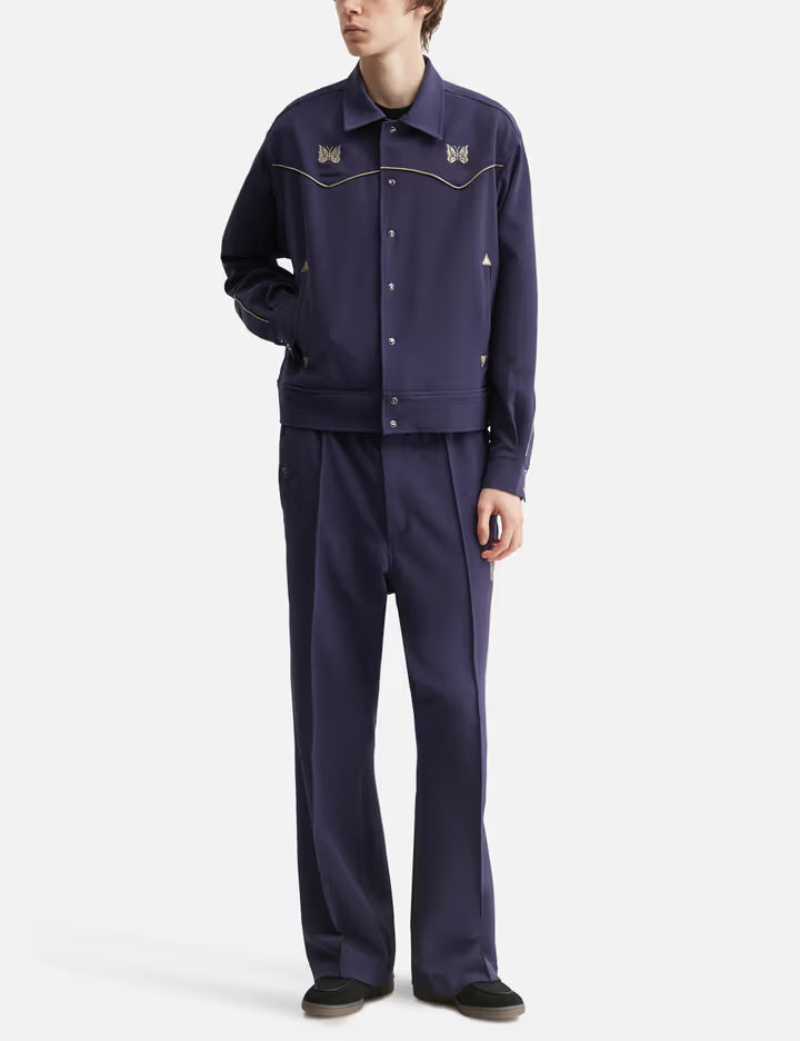 Piping Cowboy Pant - Poly Double Cloth