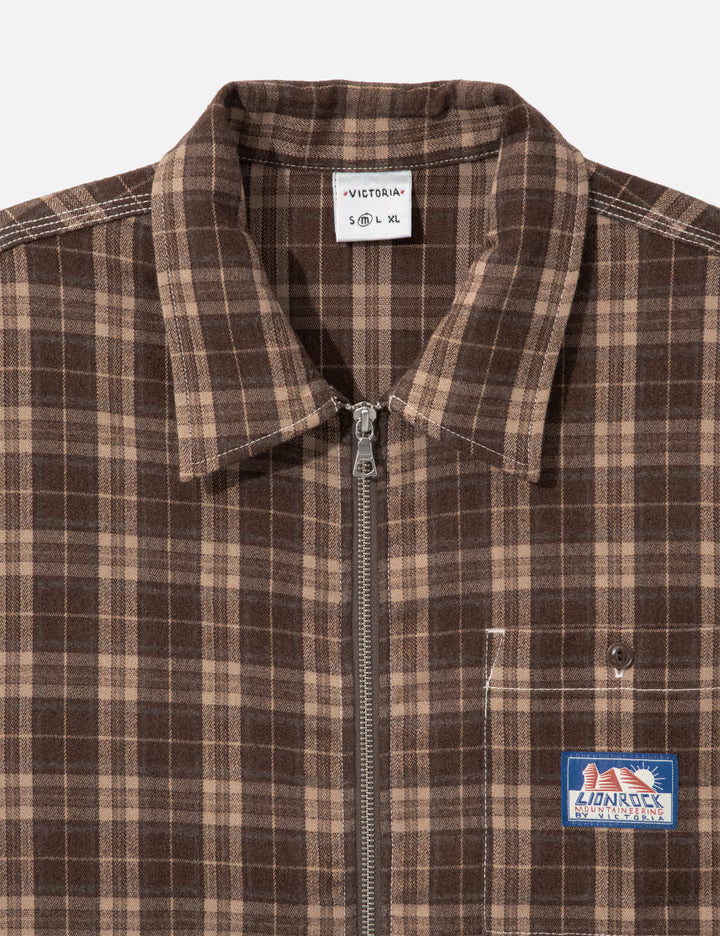 Plaid Zip Shirt