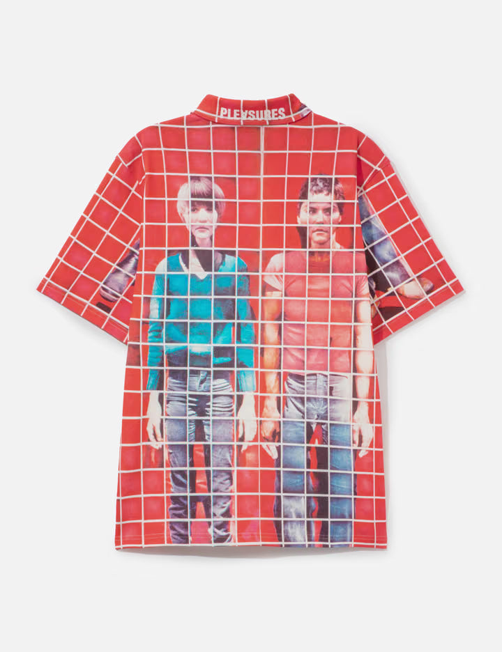 Pleasures X Talking Heads Food Button Up