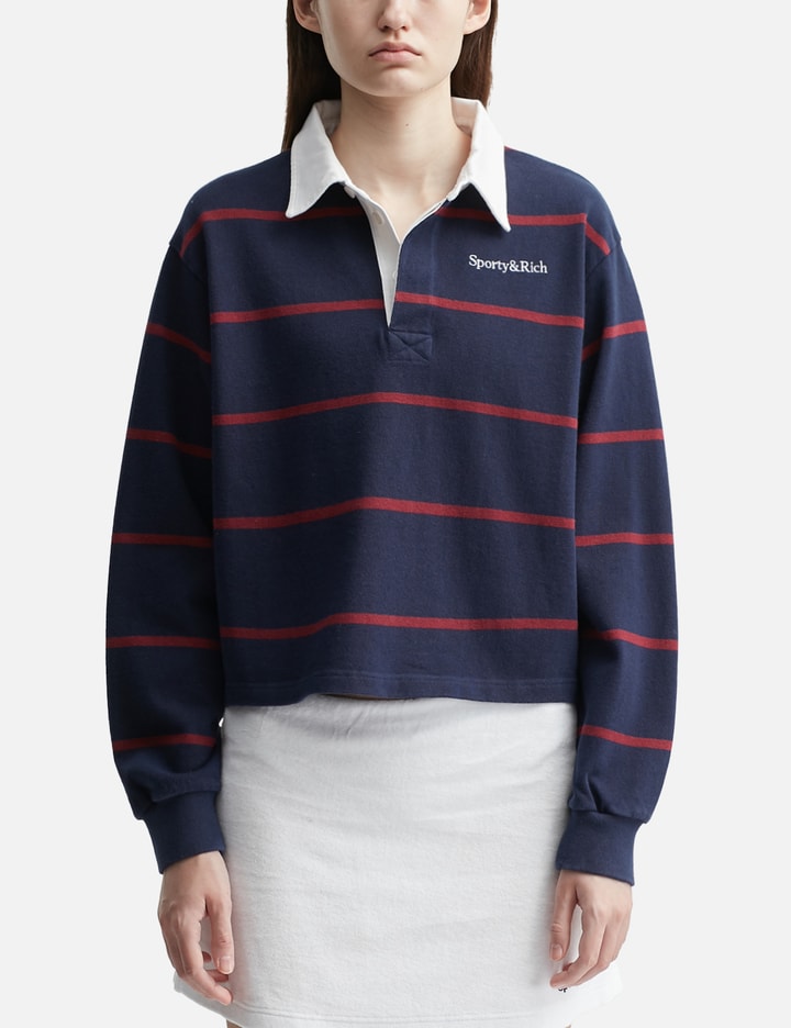 Serif Logo Rugby Polo