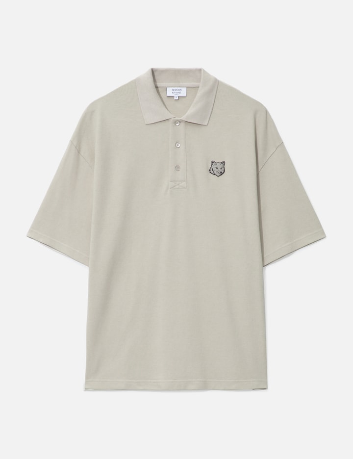 Bold Fox Head Patch Oversize Polo