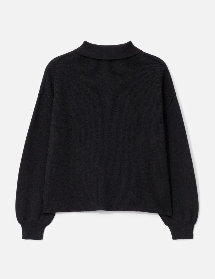 Black 1995 Knit Polo