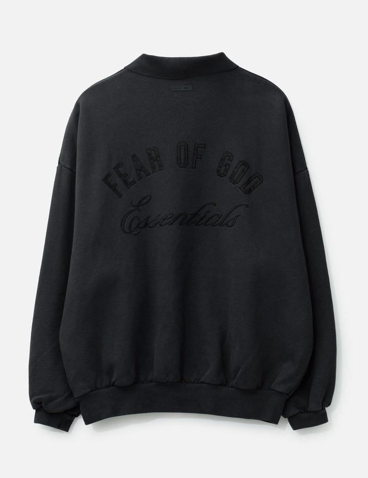 Embroidered Classic Polo Sweatshirt