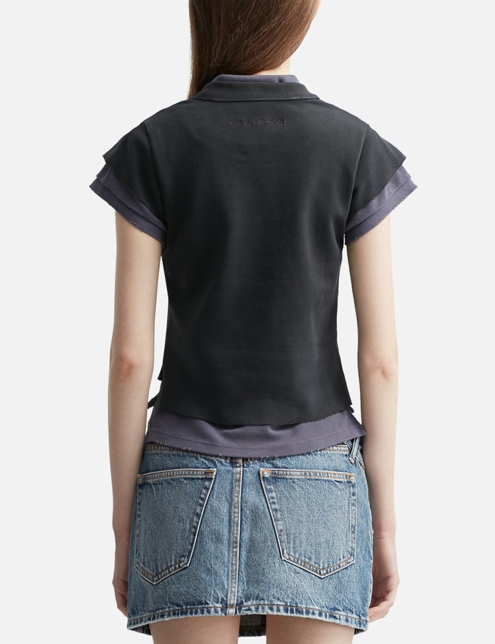 Layered Shrunken Polo