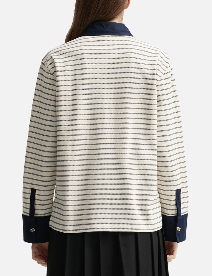 Striped Cotton Polo