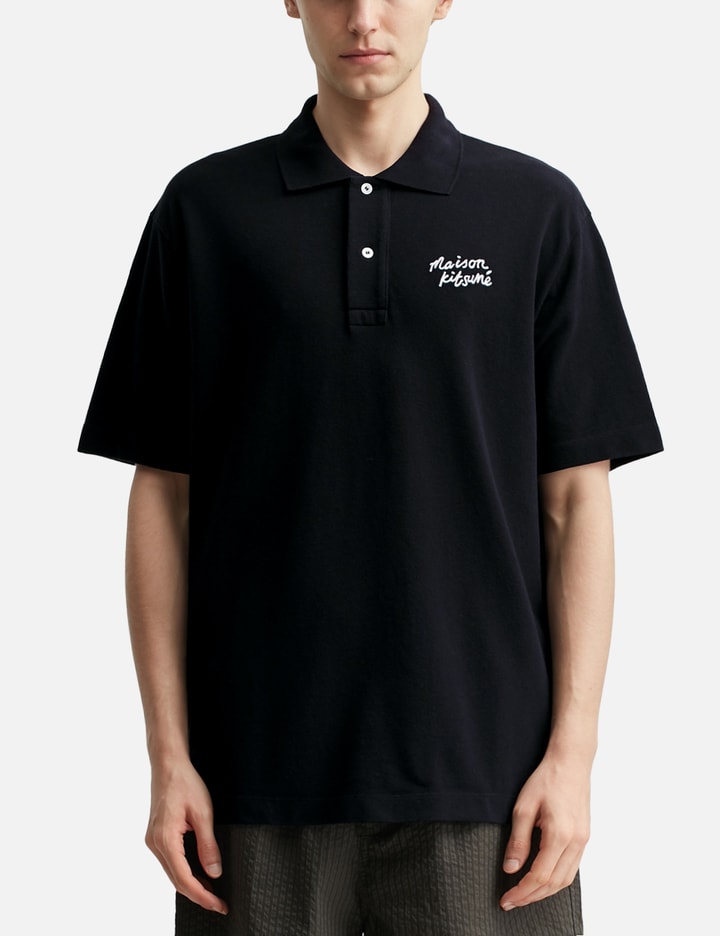 Maison Kitsune Handwriting Comfort Polo