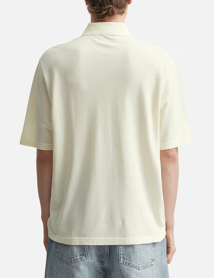Ami De Coeur Super Lightweight Cotton Piqué Polo Shirt
