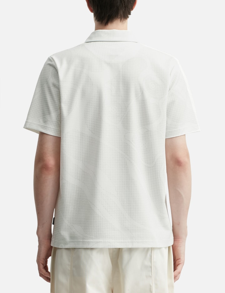 NH x Malbon Golf . Course Camo Pattern Polo Short Sleeve