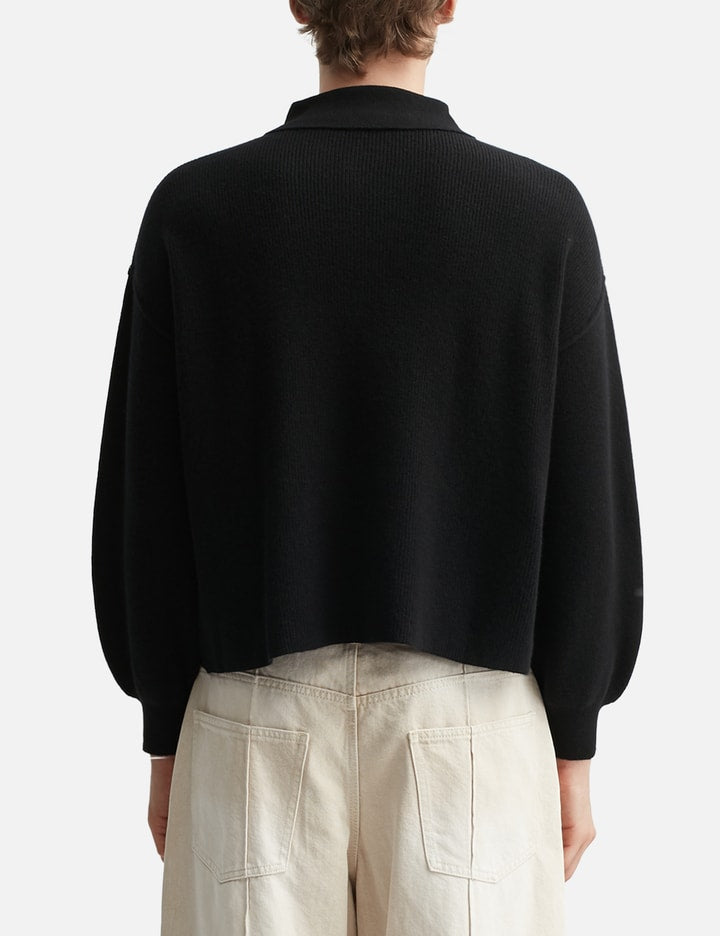 Black 1995 Knit Polo