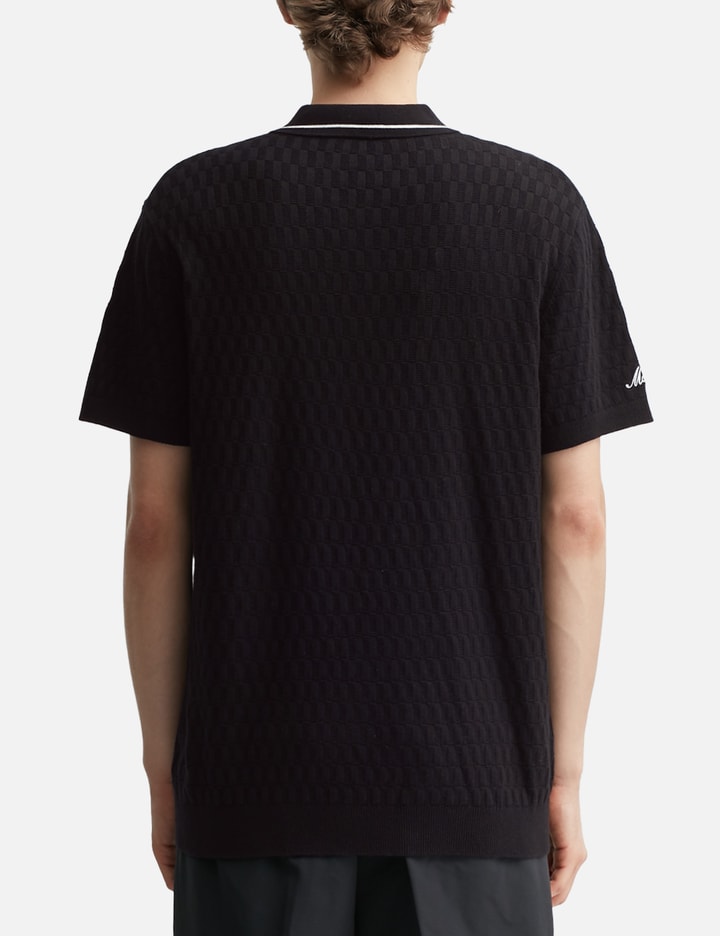 Crest Knit Polo