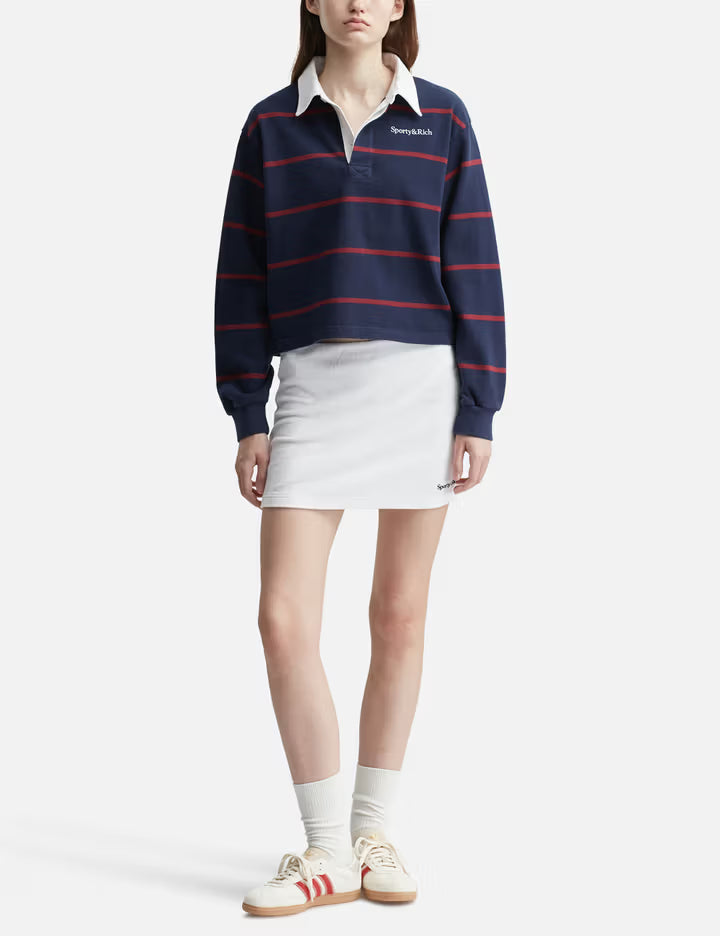 Serif Logo Rugby Polo
