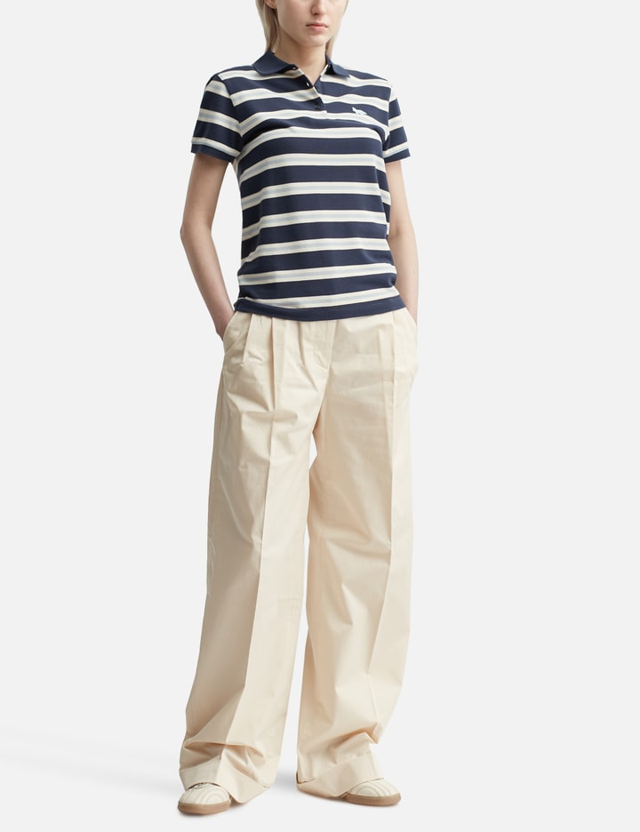 Baby Fox Patch Multi Stripes Polo
