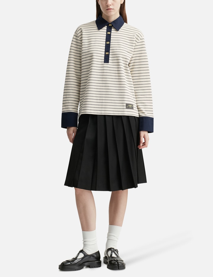Striped Cotton Polo