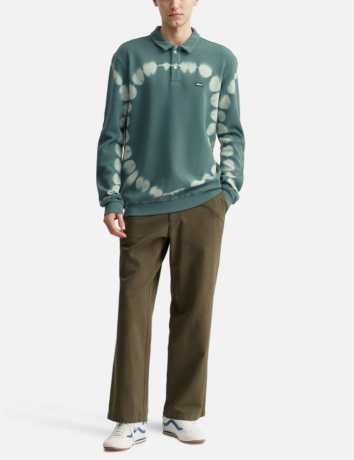 Mini Metal Logo Longsleeve Thermal Polo