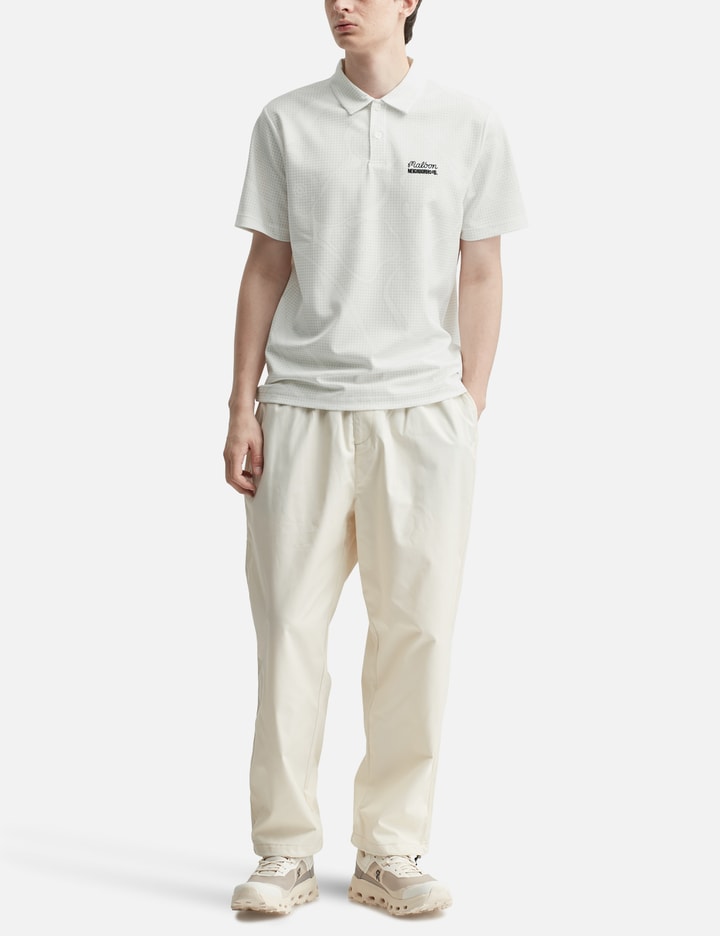 NH x Malbon Golf . Course Camo Pattern Polo Short Sleeve