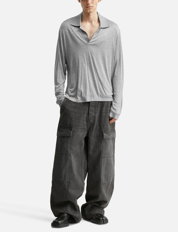 Long Sleeve Polo Shirt