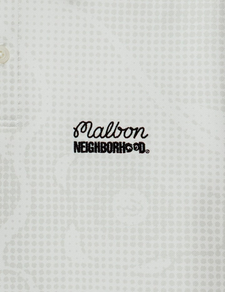 NH x Malbon Golf . Course Camo Pattern Polo Short Sleeve