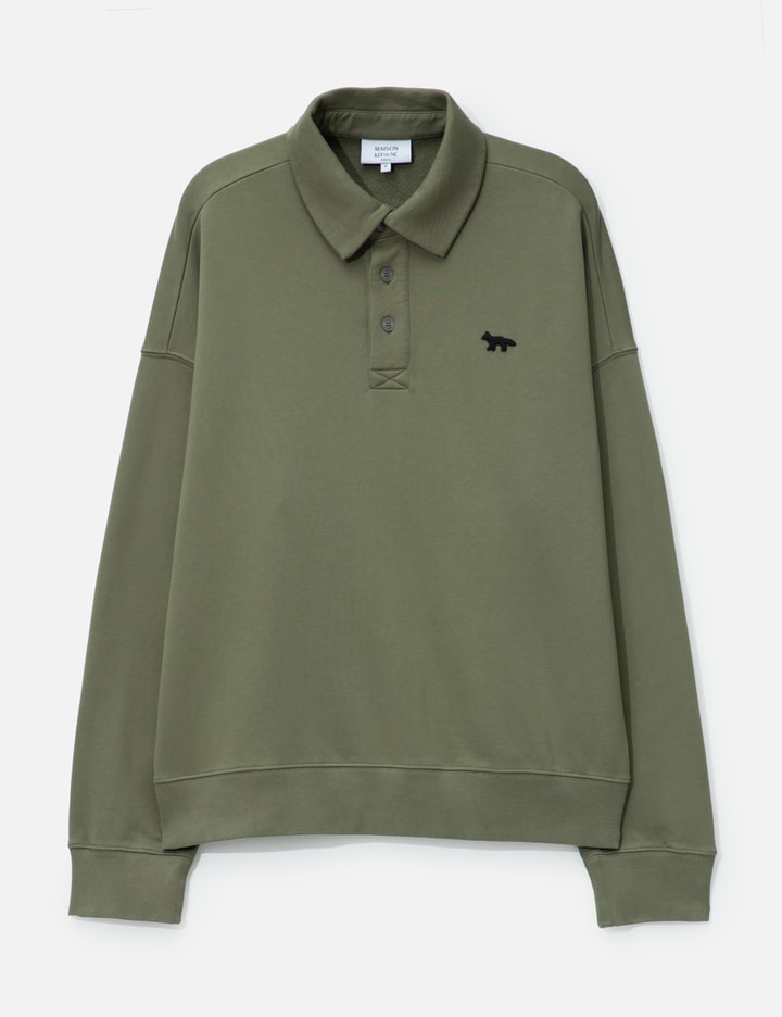 Profile Fox Oversize Polo Sweatshirt