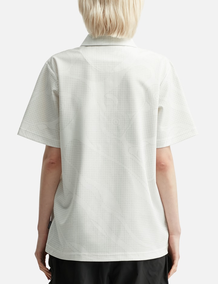 NH x Malbon Golf . Course Camo Pattern Polo Short Sleeve