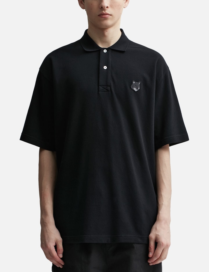 Bold Fox Head Patch Oversize Polo