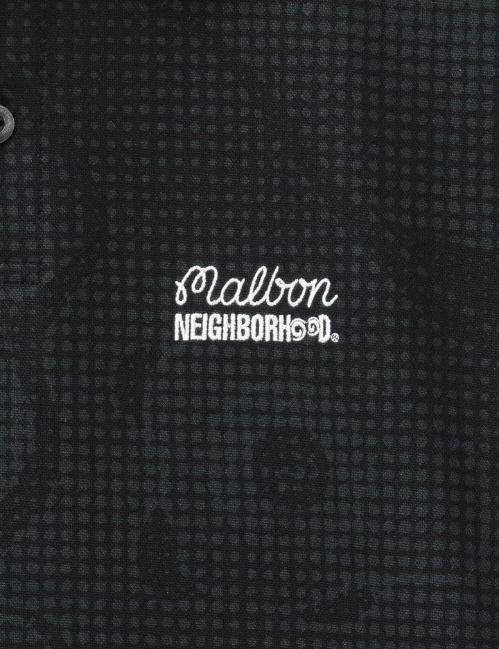 NH x Malbon Golf . Course Camo Pattern Polo Short Sleeve