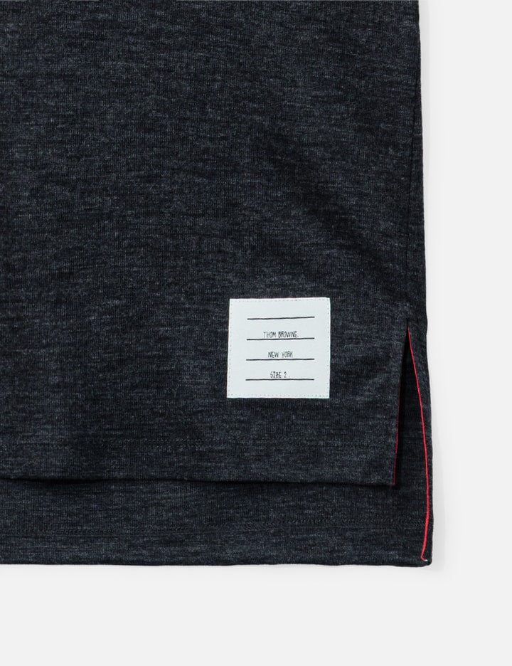 Wool Jersey 4-Bar Polo