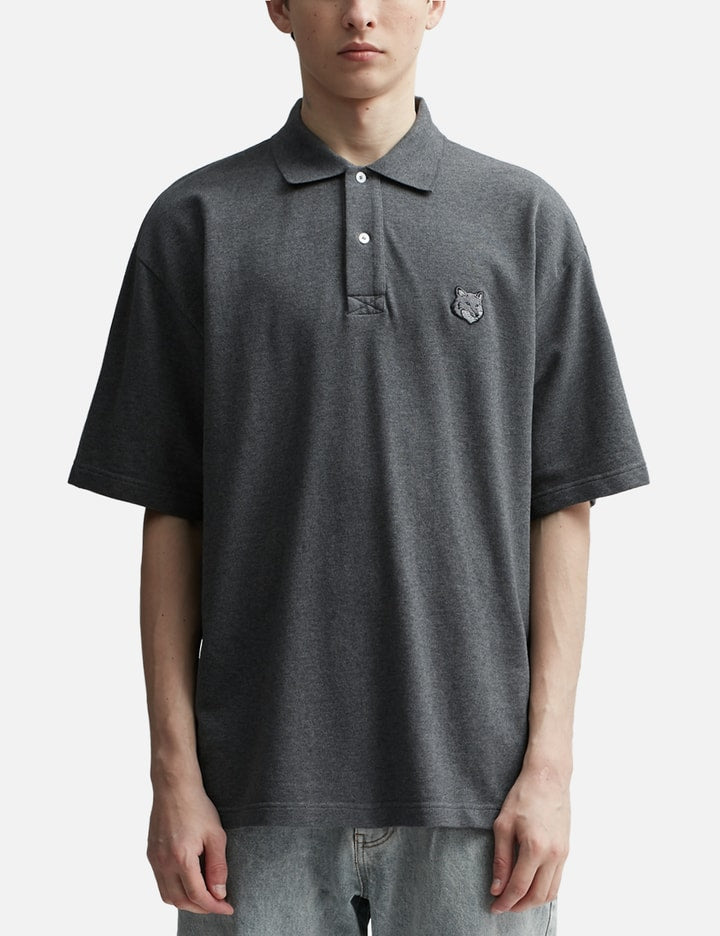 Bold Fox Head Patch Oversize Polo